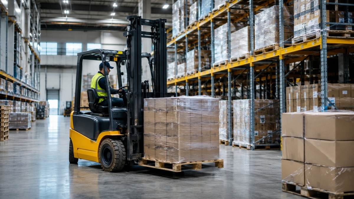 Wynajem wózków widłowych – praktyczne wsparcie dla logistyki, magazynu i produkcji